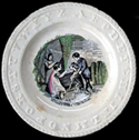 Image of a whole alphabet plate. (private collection)